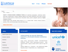 Tablet Screenshot of laktacja.pl